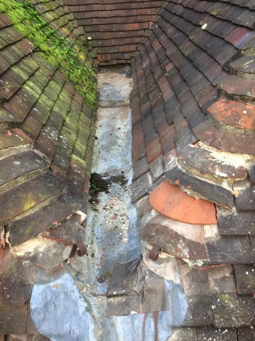 Roof Job - Before