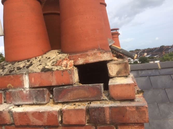 Roof Job - Before
