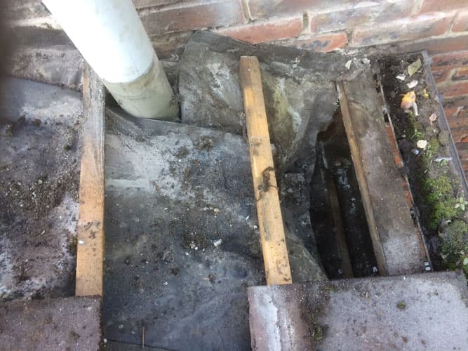 Roof Job - Before