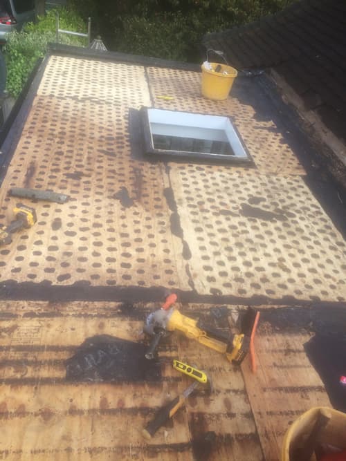 Roof Job - Before